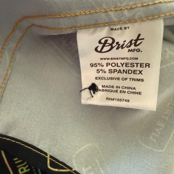 Truly Hard Seltzer Primary Black Neon Can AOP Button Up Shirt Mens Small Poly - Picture 8 of 8